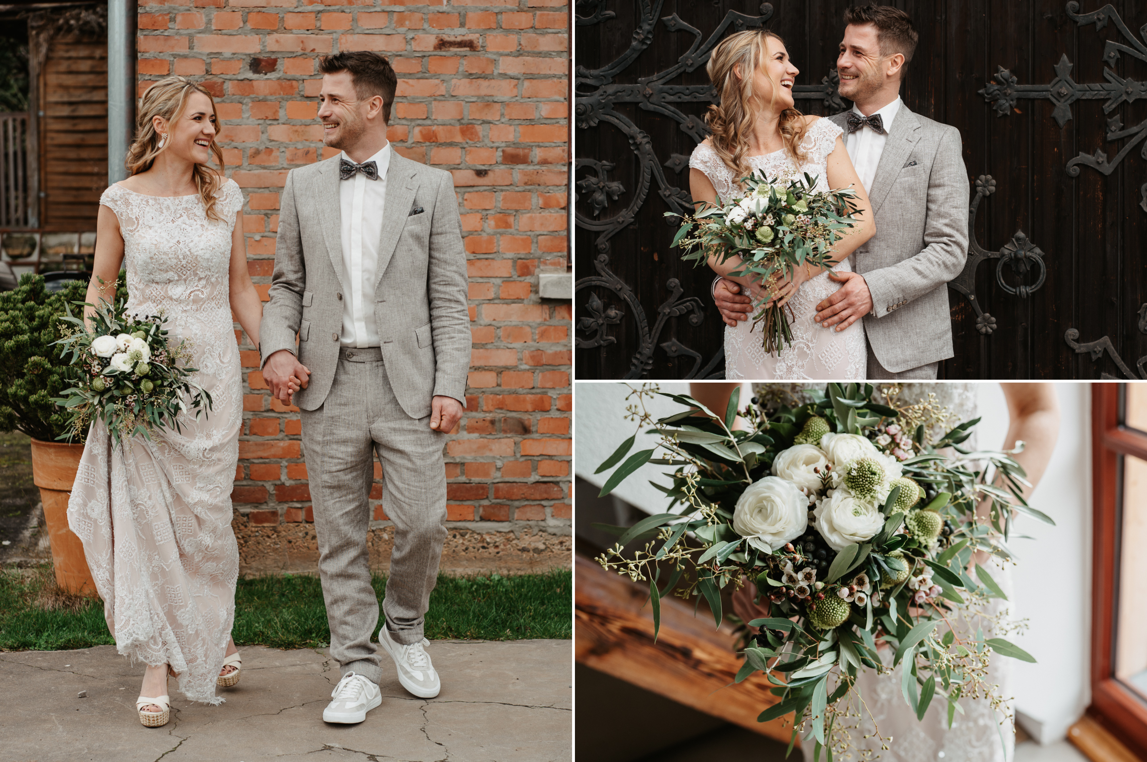 Mariage sales vintage tenue